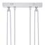 Závesná Lampa Gido 180cm, 40 Watt - opál/niklová, Konvenčný, kov/sklo (80/12/180cm) - Mömax modern living Závesná Lampa Gido 180cm, 40 Watt - opál/niklová, Konvenčný, kov/sklo (80/12/180cm) - Mömax modern living