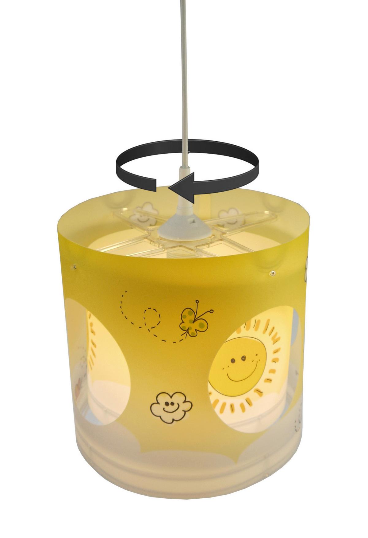 Kinderhängeleuchte 120 Sunny - Multicolor, LIFESTYLE, Kunststoff (25/27cm) - Niermann