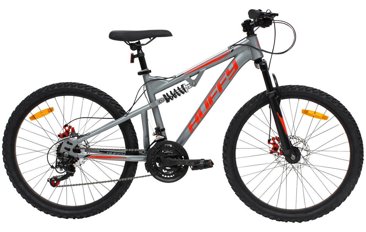 Mountainbike Huffy Marker 24 mountainbike - Hellgrau, Basics, Metall (68/92/163cm)