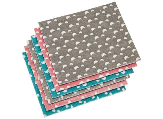 Savá Utěrka Paula 6-dílná - šedá/růžová, Moderní, umělá hmota (18/20/2cm) - Mömax modern living Savá Utěrka Paula 6-dílná - šedá/růžová, Moderní, umělá hmota (18/20/2cm) - Mömax modern living
