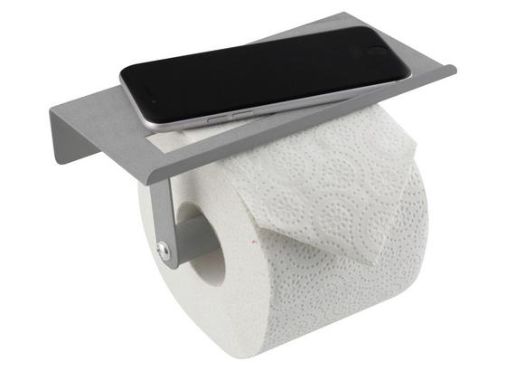 Toilettenpapierhalter Axentia - Silberfarben, KONVENTIONELL, Metall (18/7,5/9,7cm) Toilettenpapierhalter Axentia - Silberfarben, KONVENTIONELL, Metall (18/7,5/9,7cm)