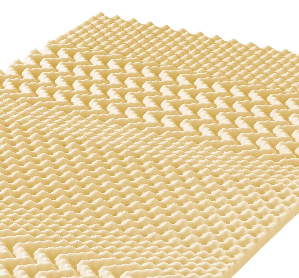 Topper Visco-Soft 160x200 cm Viscoschaumkern 7 Zonen - Weiß, Basics, Textil (160/200cm) - FAN