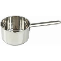 Berndorf Stielkasserolle 0,6 Liter Edelstahl - Edelstahlfarben, KONVENTIONELL, Glas/Metall (26,5/14/8,5cm) - Collini