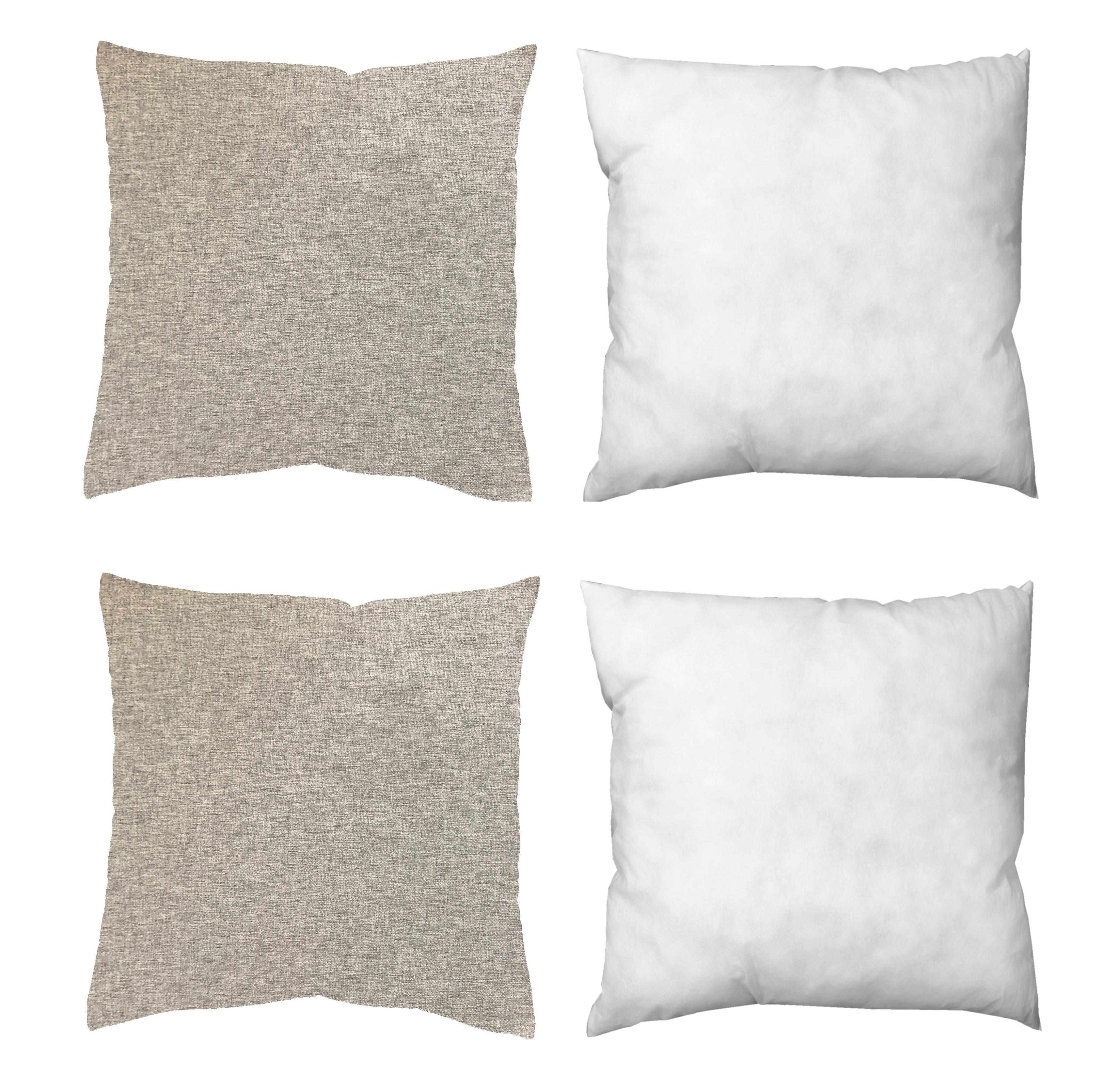 ZIERKISSEN Grau 40x40 cm - Grau, Basics, Textil (40/40cm)