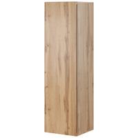 Vitrine Wandschrank Vivien 08 - Eiche Wotan, Design, Holzwerkstoff (40/140/30cm) - Livetastic