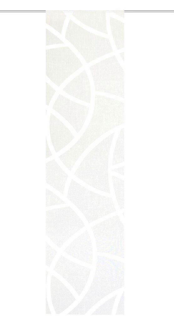 Flächenvorhang Cassé - Ecru, KONVENTIONELL, Textil (60/245cm)