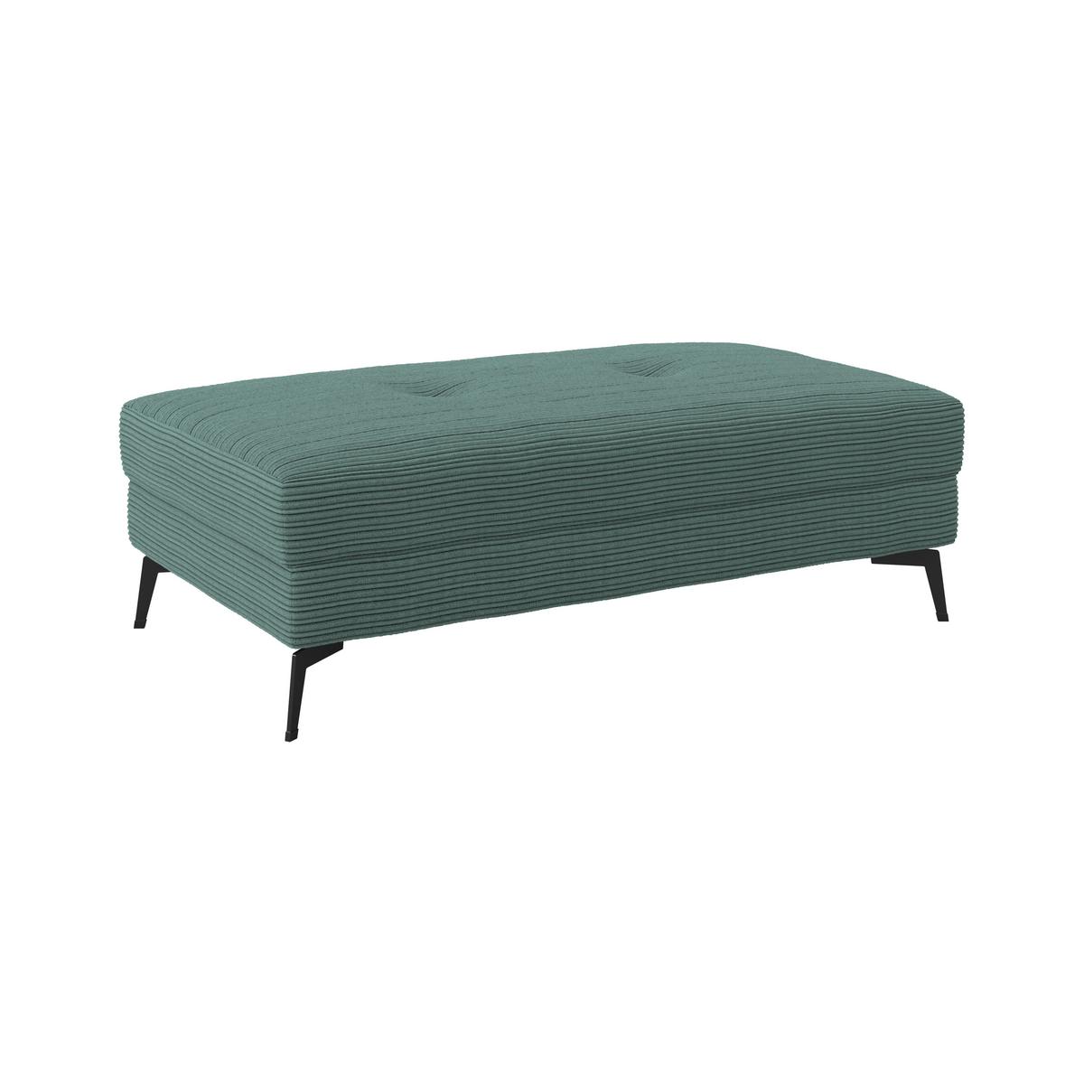 Hocker Zero Petrol 140x80 Cm - Petrol, Trend, Textil (140/80cm)