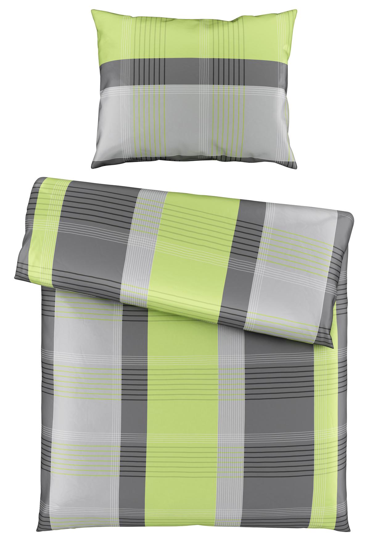 Ágyneműhuzat-garnitúra Beatrix - zöld, Modern, textil (140/200cm) - Luca Bessoni
