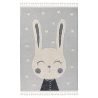 Flachwebteppich My Fano 395 Rahe 160x230 - Multicolor/Grau, Basics, Textil (160/230cm) - Obsession