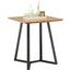 Jedálenský Stôl Iron - prírodné farby/čierna, Moderný, kov/drevo (65/76/65cm) - Zandiara Jedálenský Stôl Iron - prírodné farby/čierna, Moderný, kov/drevo (65/76/65cm) - Zandiara