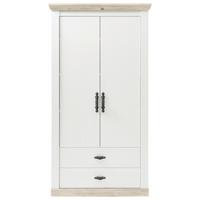 Garderobe Florenz Pinienfarrb./Hellbraun 107 cm - Hellbraun/Pinienfarben, Design, Holzwerkstoff (107/201/38cm) - MID.YOU