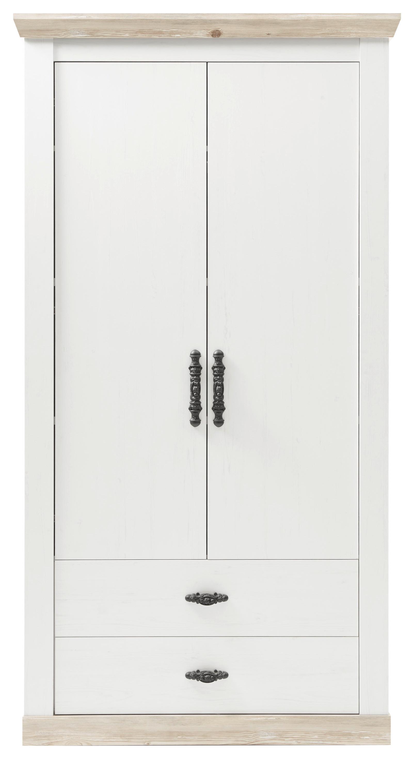 Garderobe Florenz Pinienfarrb./hellbraun 107 Cm