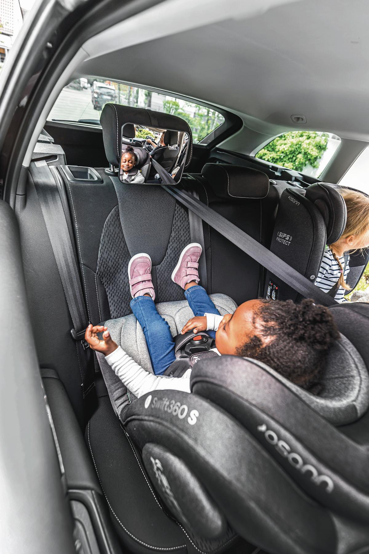 Reboarder-kindersitz Swift360s - Schwarz, Basics, Kunststoff/Textil (44/60/50cm) - Osann