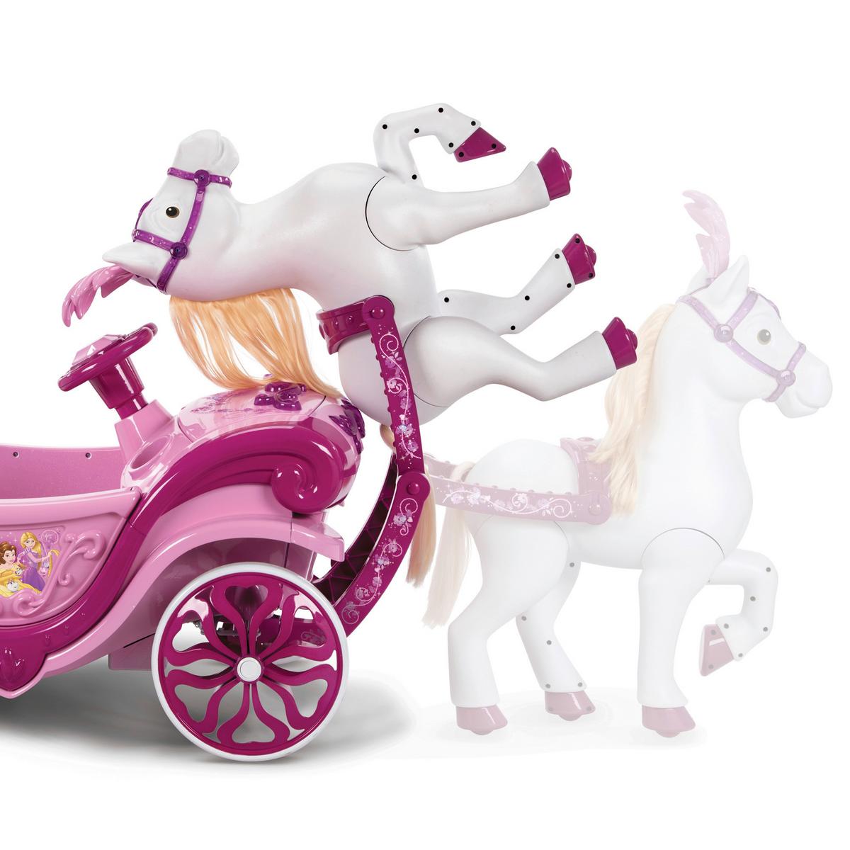 Spielfahrzeug Huffy Princess Carriage 6v - Pink, Basics, Kunststoff (58/69/155cm)