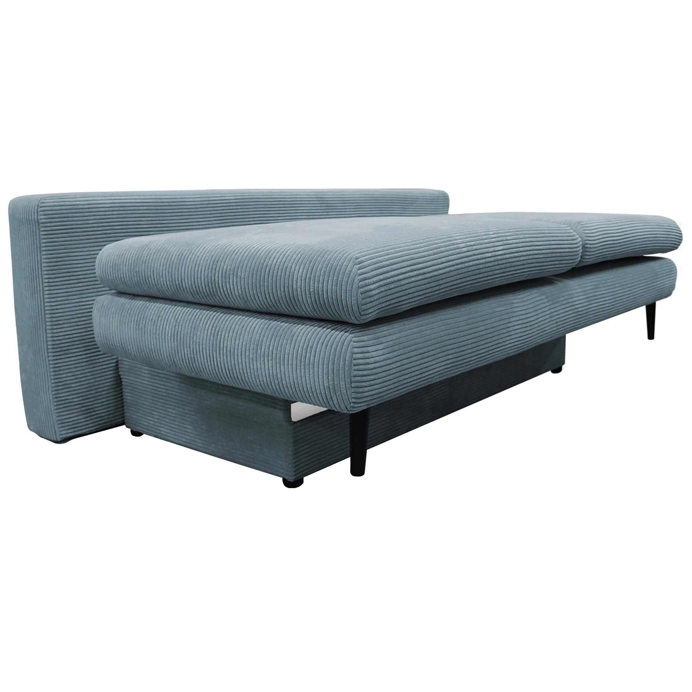 Schlafsofa mit Cord-Bezug