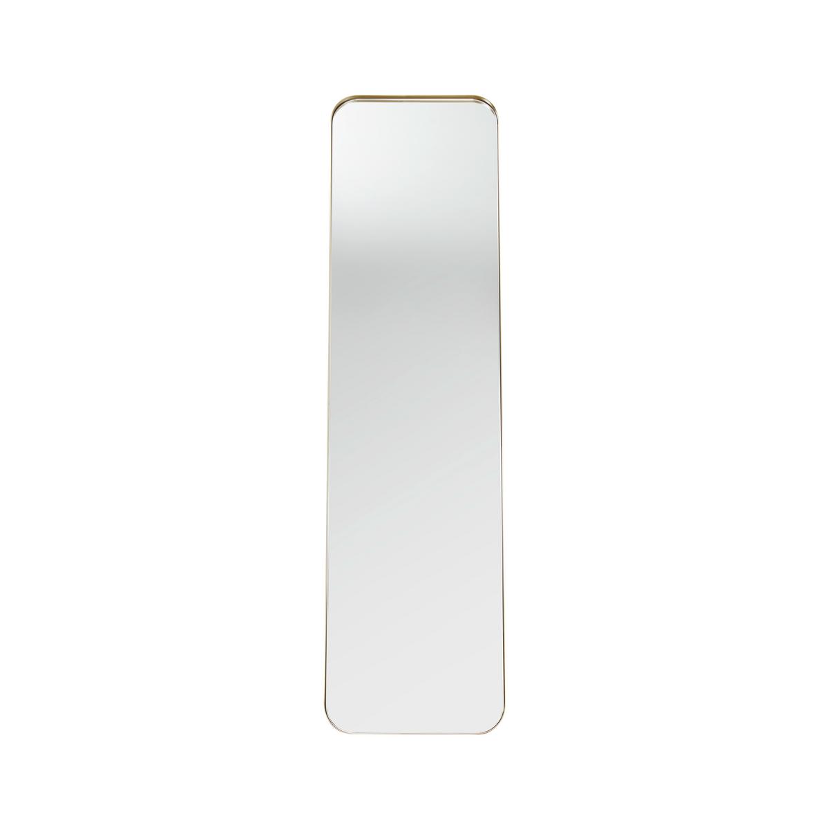 Zrcadlo LIV zlatý kov - barvy zlata, Moderní, kov/sklo (41/154/68,5cm) - Bessagi Home