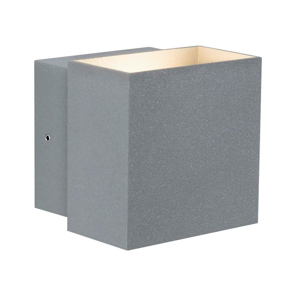 Led-wandleuchte Cybo 2-flammig 18002 Cybo - Grau, Basics, Metall (10/9,3/10cm) - Paulmann