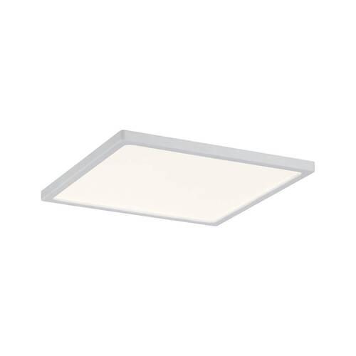 LED-Deckenleuchte L: 12 cm Weiß Matt Rechteckig - Weiß, Basics, Kunststoff (12/12cm) - Paulmann