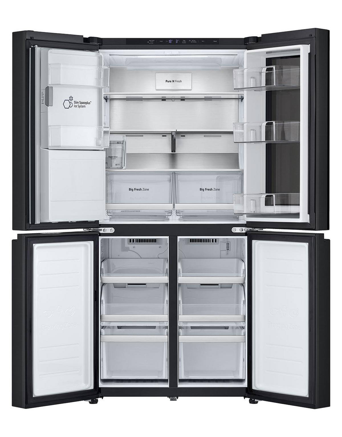 SIDE-BY-SIDE GMG861EPAE - Schwarz, Basics (83,5/178,7/73cm) - LG