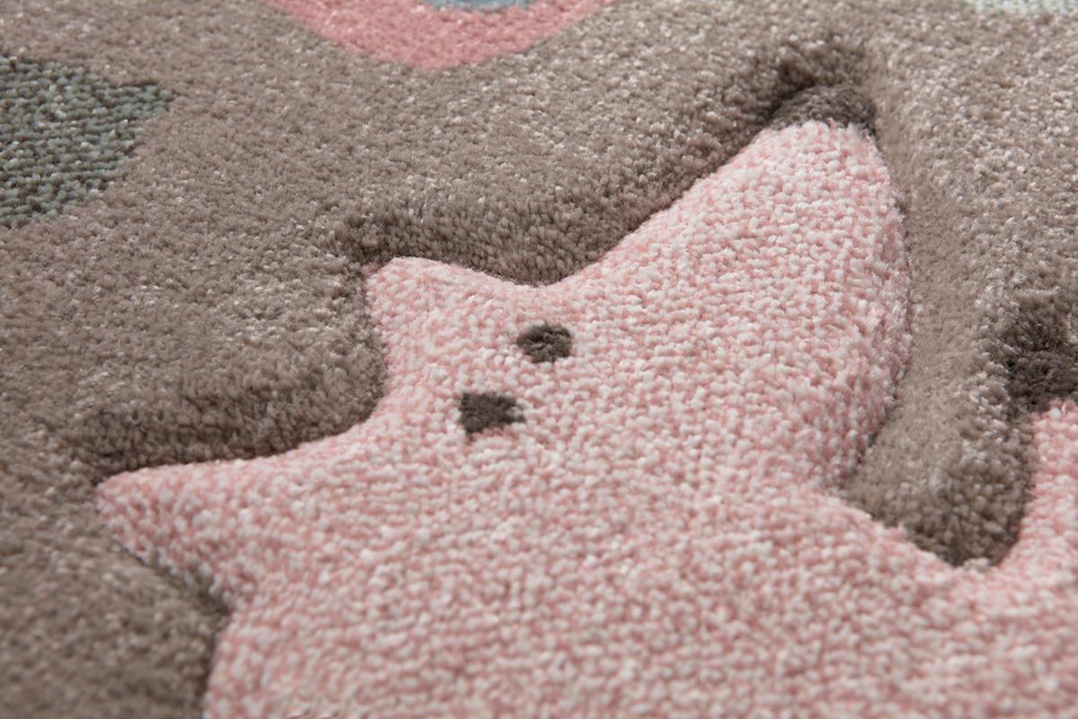 Kinderteppich Forest - Taupe, Trend, Textil (133/200cm) - Sigikid