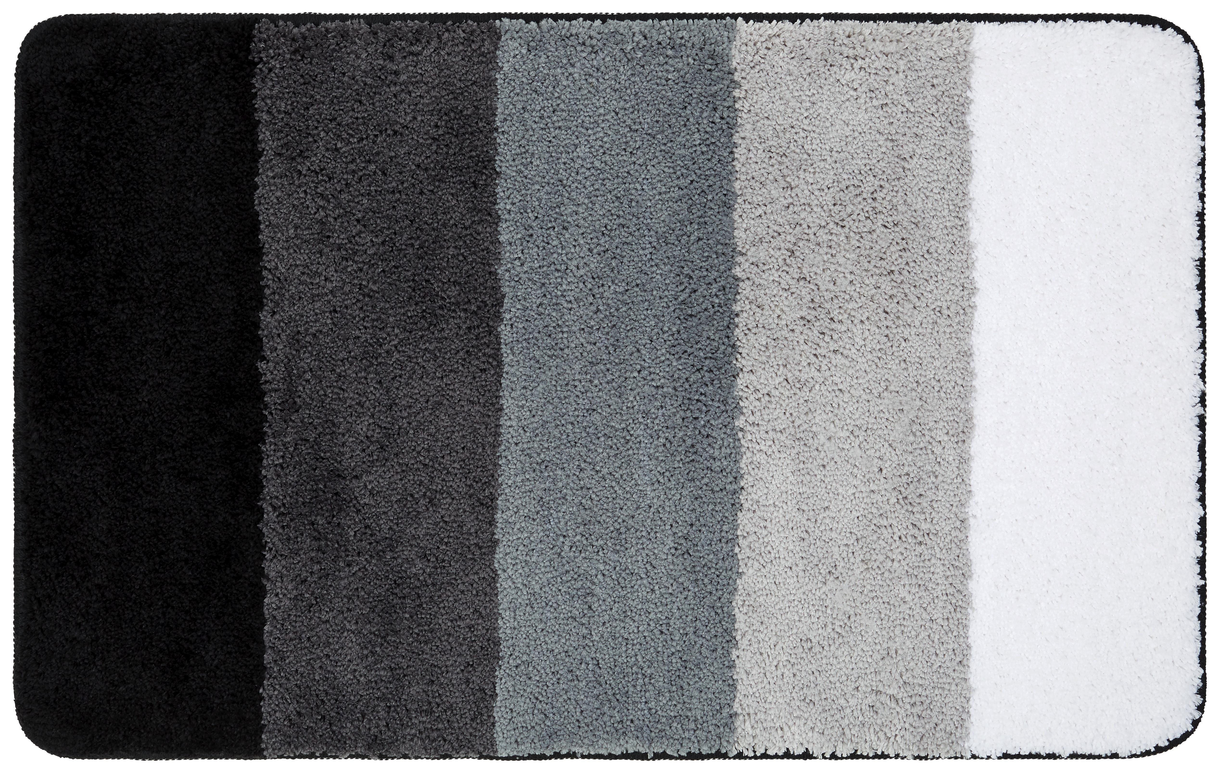 Badematte Oslo - Grau, MODERN, Textil (50/80cm) - Luca Bessoni