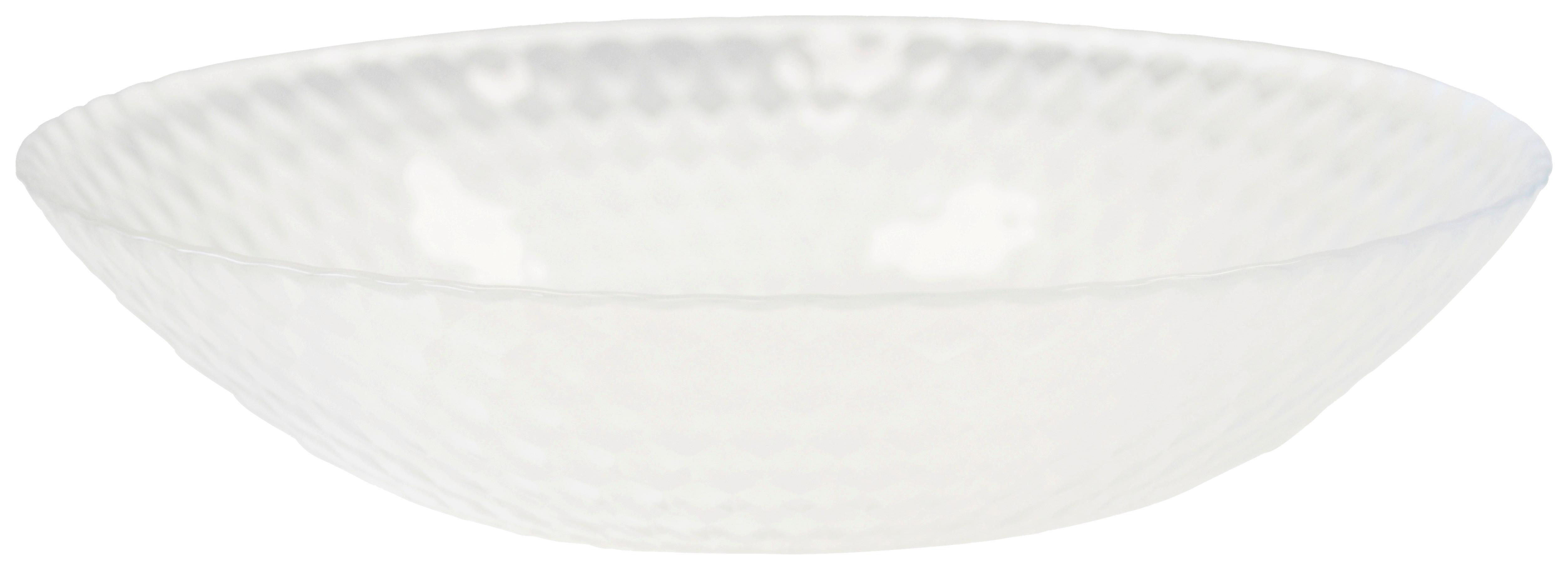 talíř na polévku PAMPILLE - čiré, Konvenční, sklo (20cm)