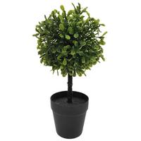 Dekobaum Elsa - Schwarz/Grün, KONVENTIONELL, Kunststoff (9/22cm) - Luca Bessoni