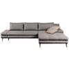 Ecksofa Mit Schlaffunktion Floby Stauraum Greige - Greige/Beige, Trend, Textil (313/215cm) - MID.YOU