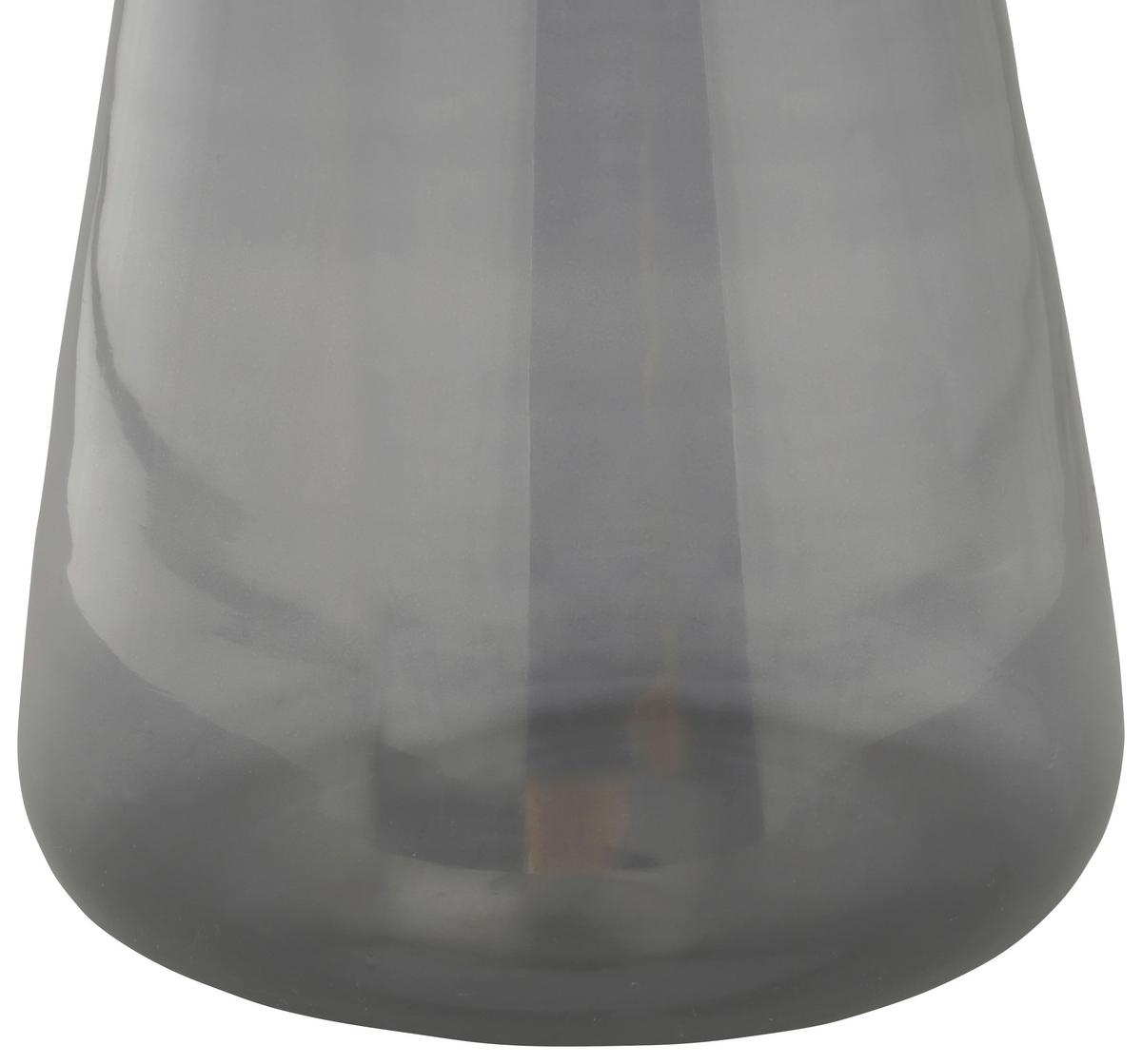 Beistelltisch  Roman 225 Grau/Goldfarben D: 42 cm - Goldfarben/Grau, Design, Glas/Metall (42/51cm) - Kayoom