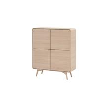 Highboard Torsby Eichefarben B: 108 Cm - Eichefarben, Design, Holzwerkstoff (108/130/39cm) - Livetastic