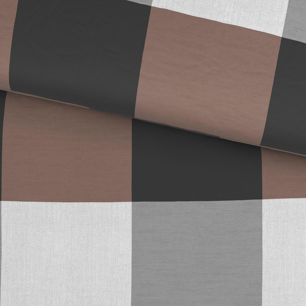 BETTWÄSCHE KERSTIN - Taupe/Grau, MODERN, Textil - Luca Bessoni