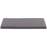 Sitzkissen Stella 112,5x39,5 cm - Dunkelgrau, MODERN, Textil (112,5/5/39,5cm)