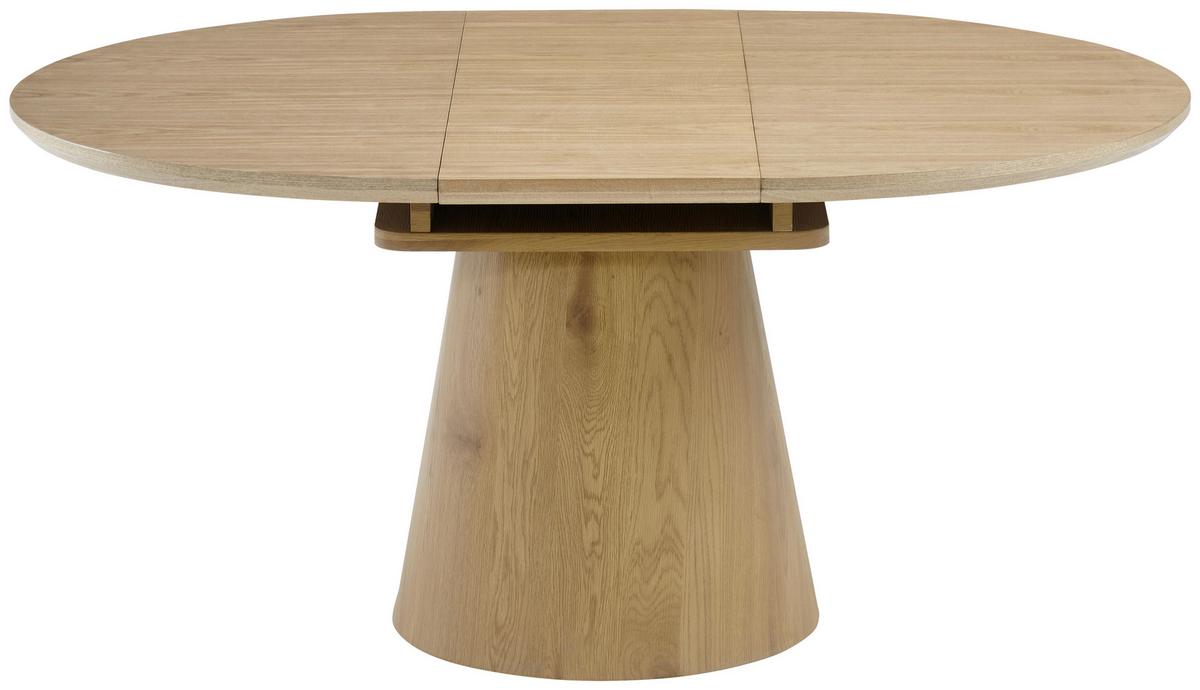 Esstisch Sundsvall Eichefarben L: 120-160 cm - Eichefarben, MODERN, Holz/Holzwerkstoff (120/160/120/76cm) - P & B