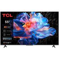 Fernseher Tcl 55 Zoll Bildschimdiagonale 139 cm - Schwarz, Basics, Metall (122,6/75/25,5cm)