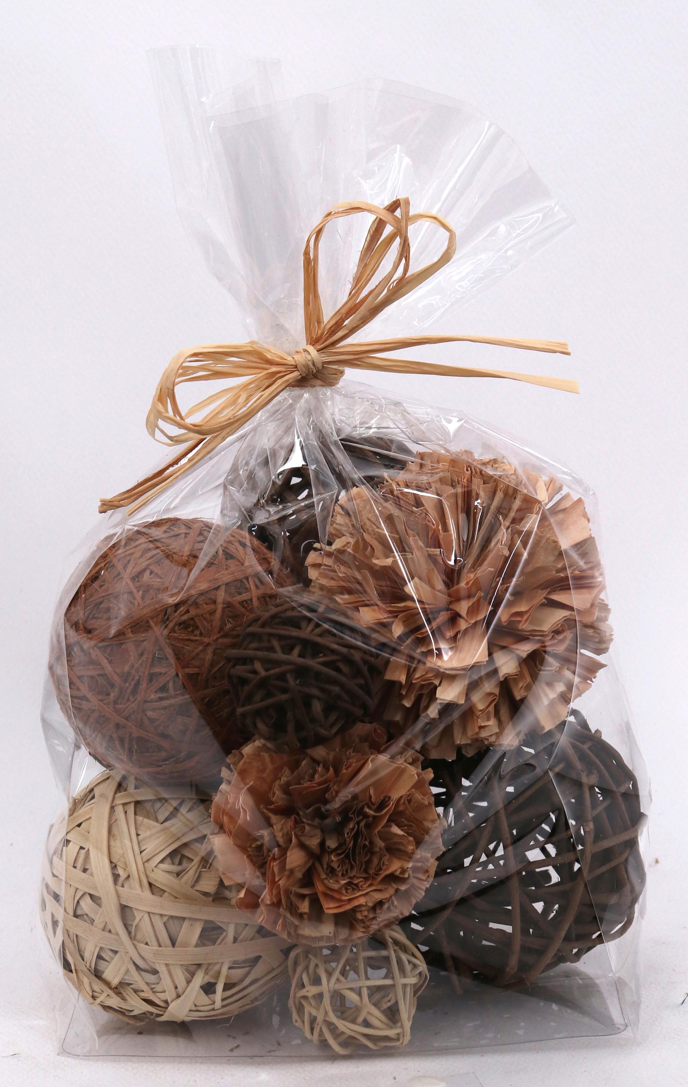 Dekokugelset Harvey - Naturfarben, KONVENTIONELL, Naturmaterialien (20/18cm) - Luca Bessoni