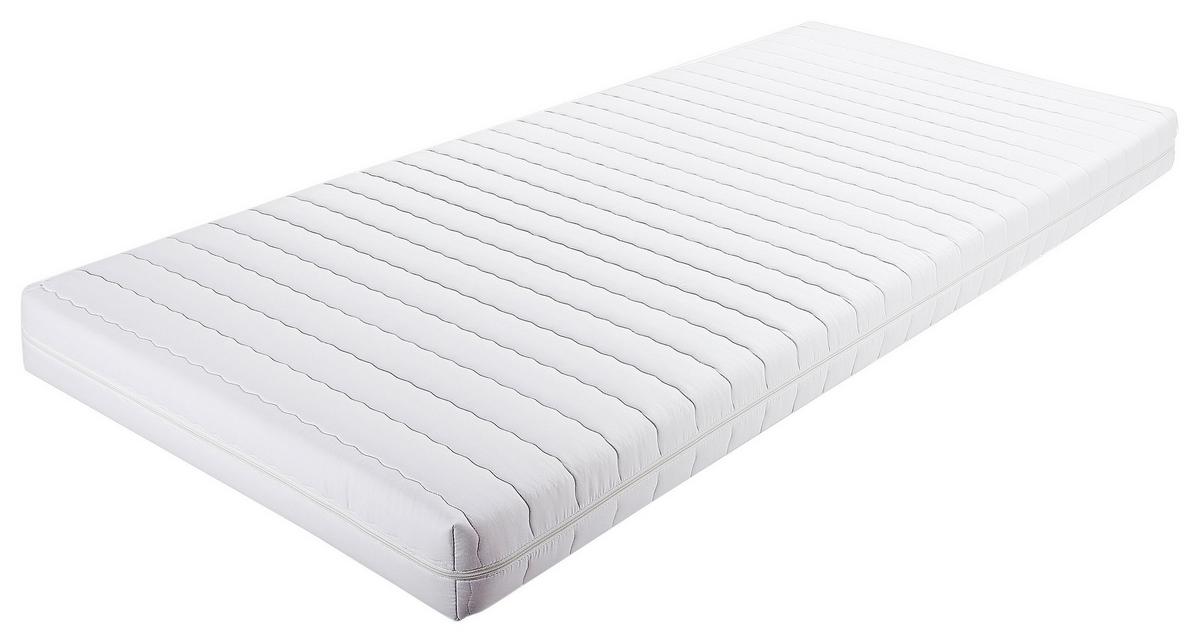 Kindermatratze Medallergen 80x160 Cm H2 H: 14 Cm - Weiß, MODERN, Textil (80/160cm) - MID.YOU