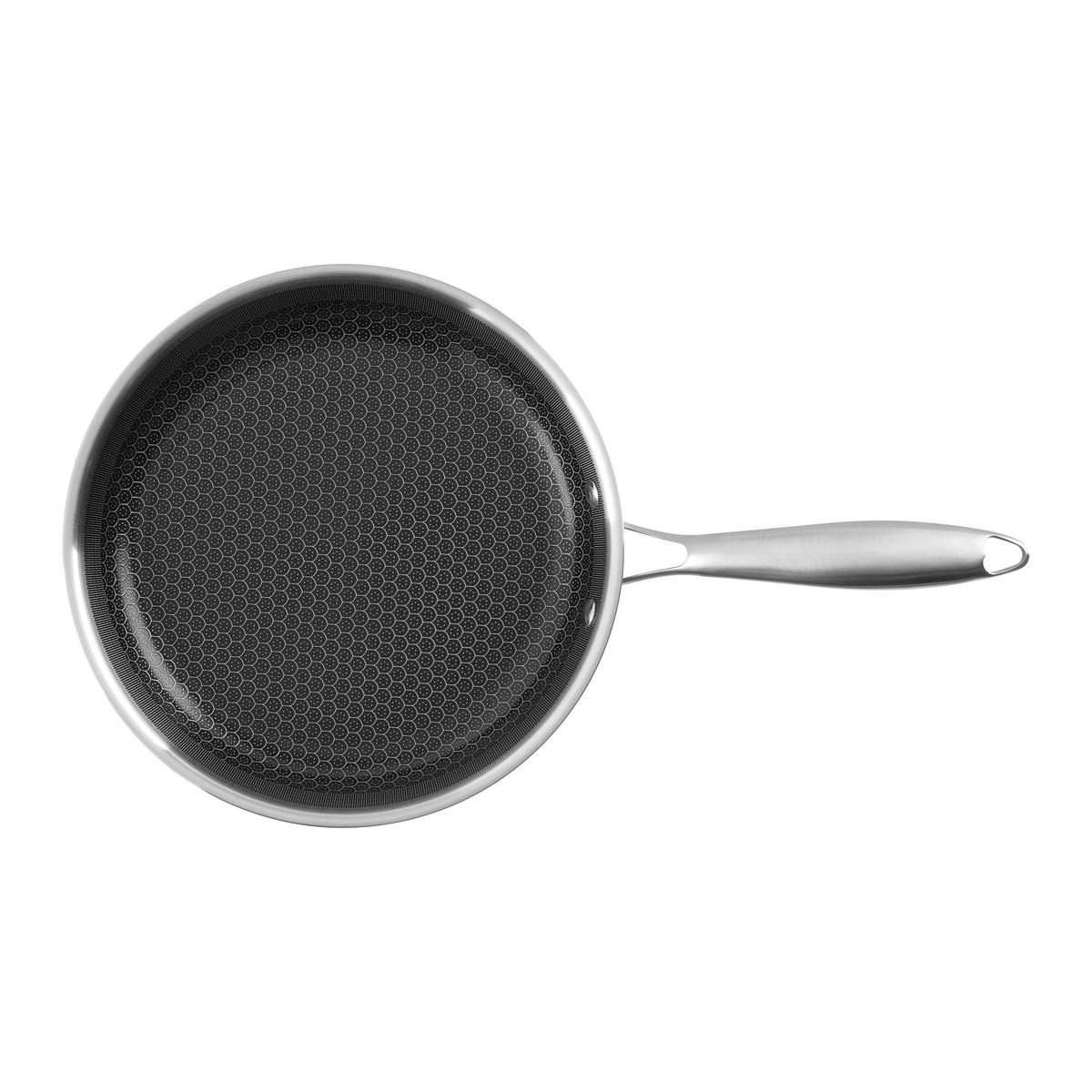 Sada pánví Ø 24 a Ø 28cm - barvy nerez oceli, Konvenční, kov - Mömax