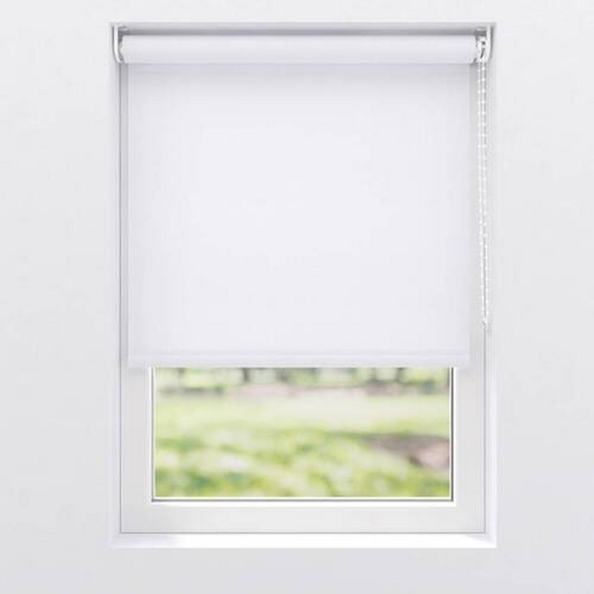 Rollo Rollo 25mm Screen - Weiß, KONVENTIONELL, Kunststoff (210/190cm)