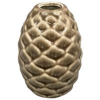 Váza PINECONE - hnedá, Konventionell, keramika (7/10cm) - Mömax
