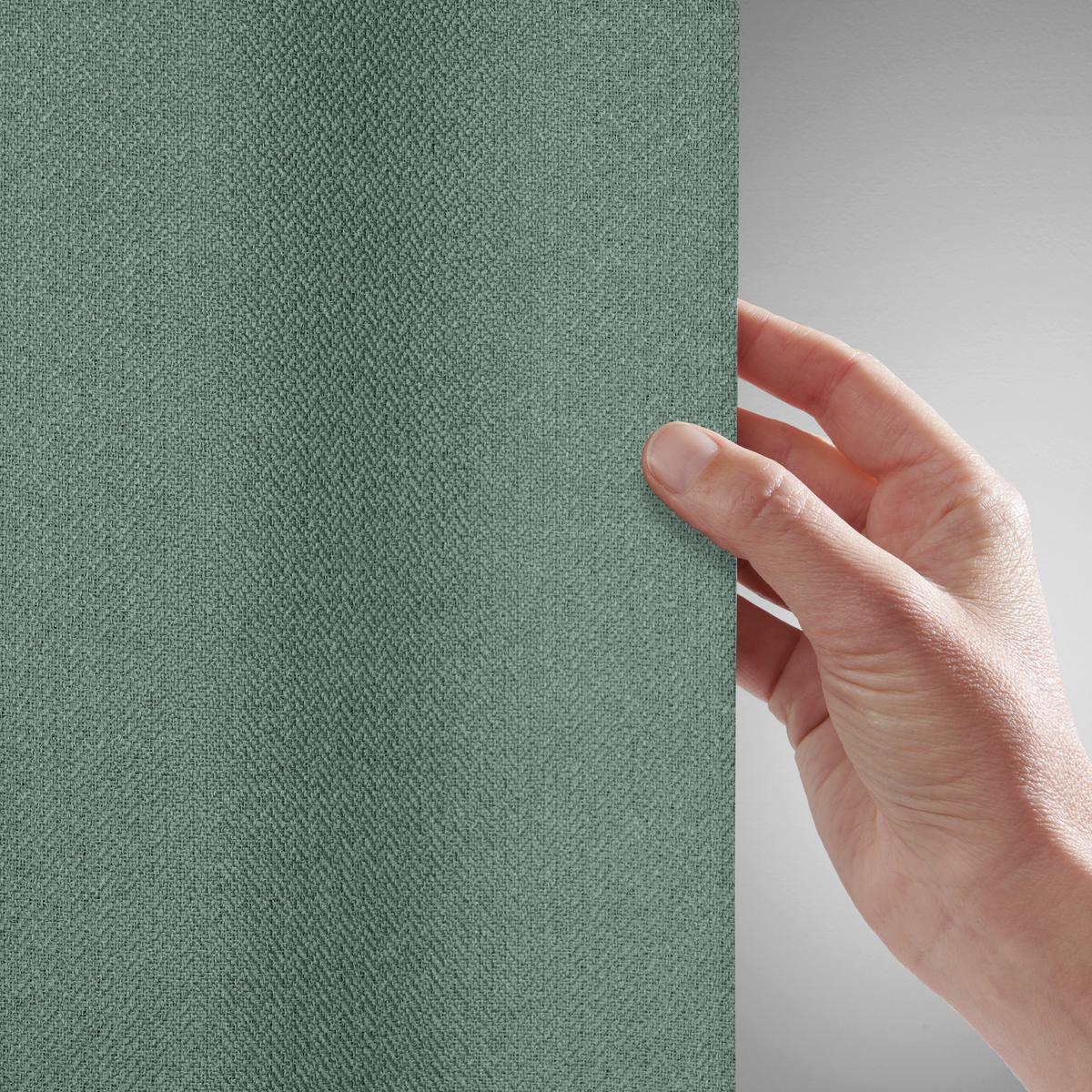 ZATEMŇOVACÍ ZÁVĚS Allan, zelená ca. 135x255cm - zelená, Romantický / Rustikální, textil (135/255cm) - Premium Living