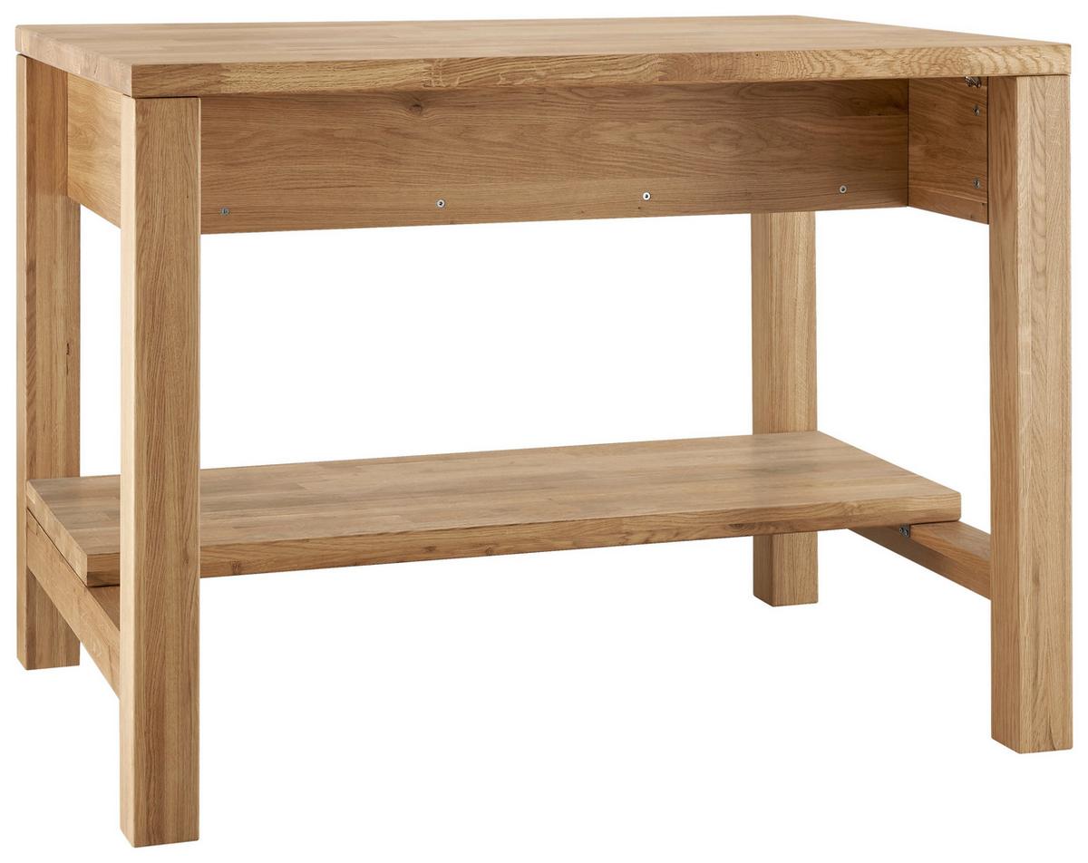 Kücheninsel Ponza Eiche Dekor B: 120 cm - Eichefarben, Basics, Holz (120/91/90cm) - MID.YOU
