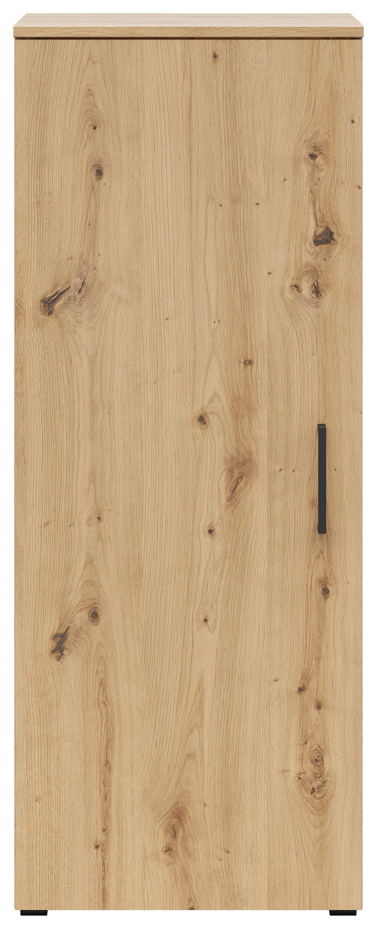 Komoda MULTISTAURAUM - černá/antracitová, Moderní, kompozitní dřevo/plast (45/115/40cm)
