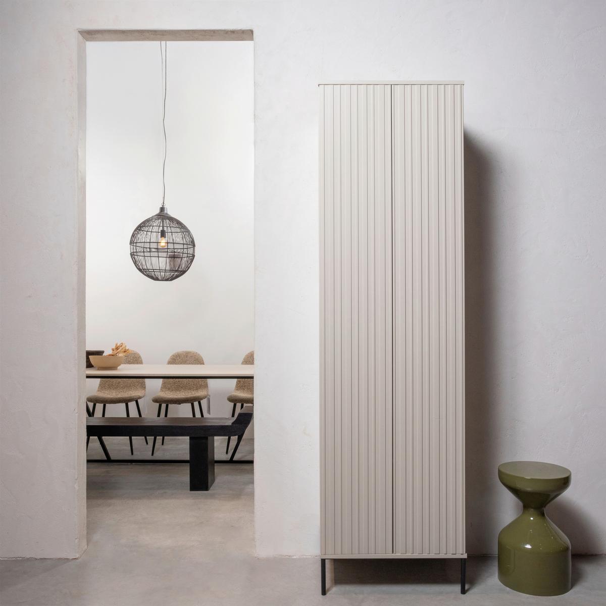 Beistelltisch Floyd Grün B: 30 cm - Grün, Design, Metall (30/30/47cm) - Livetastic