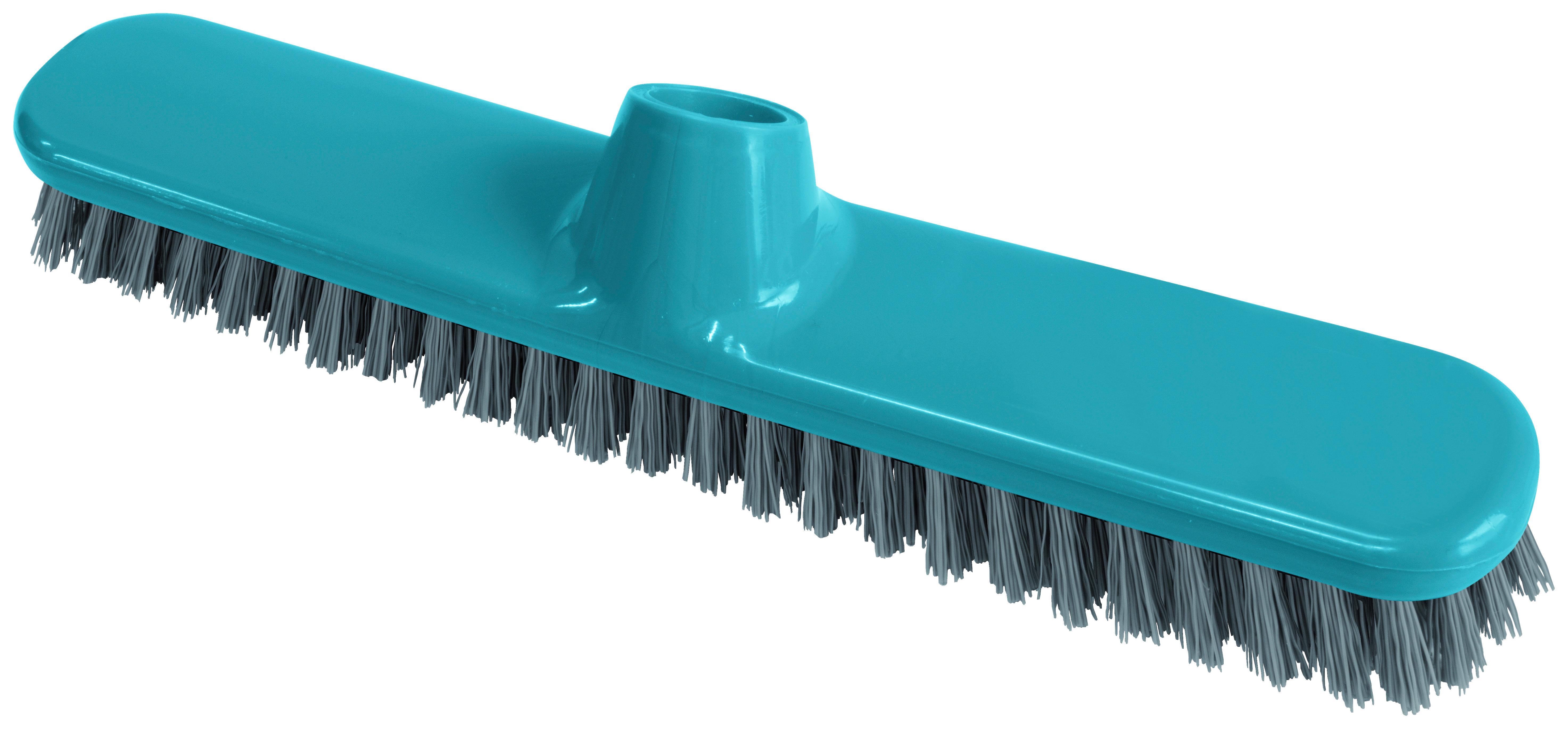 Seprű York - türkiz/rózsaszín, műanyag (28/8/5cm)