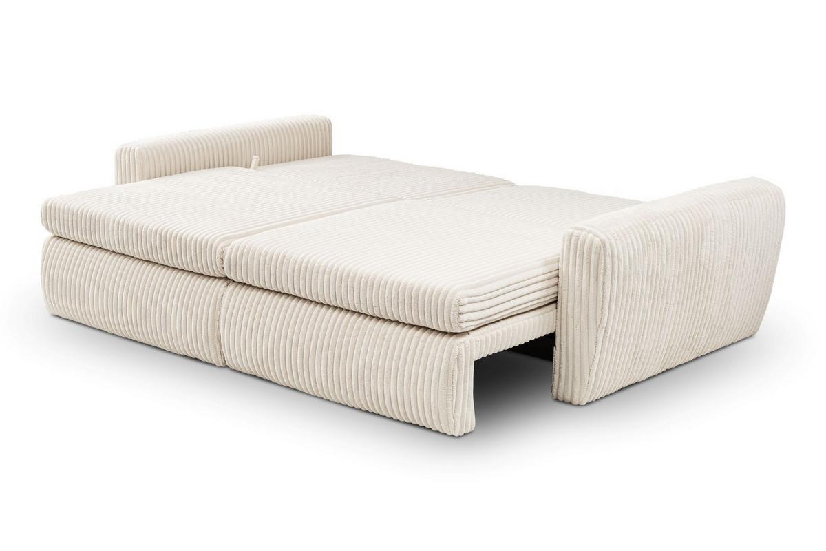 Schlafsofa Mevi Creme B: 240 Cm - Creme, MODERN (240/72-90/120cm) - Premium Living