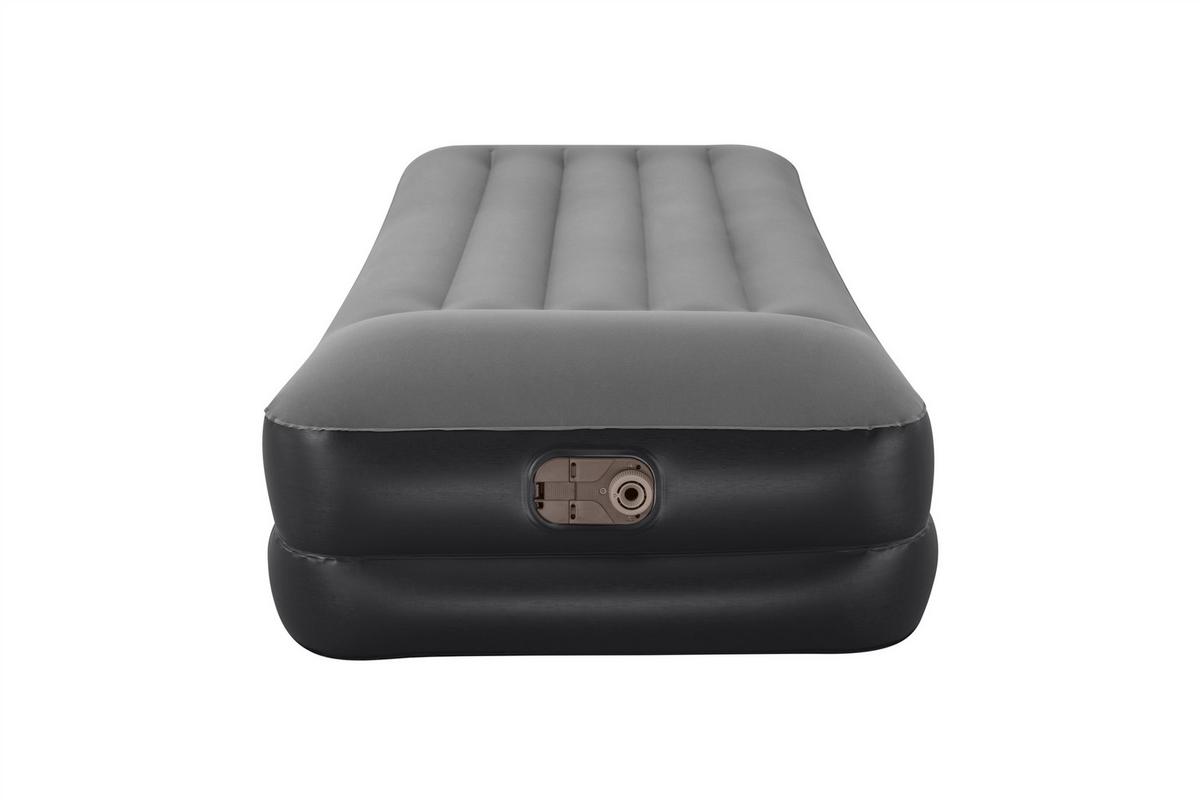 Luftmatratze Tritec Airbed Twin 191x97x46 Cm Bis 150 Kg - Schwarz/Grau, MODERN, Kunststoff (191/97/46cm) - Bestway