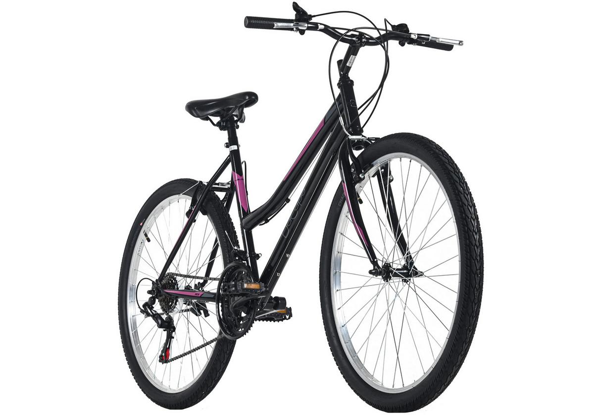 Mountainbike Damen 26 Zoll - Schwarz, Basics, Metall (25/140/60cm)