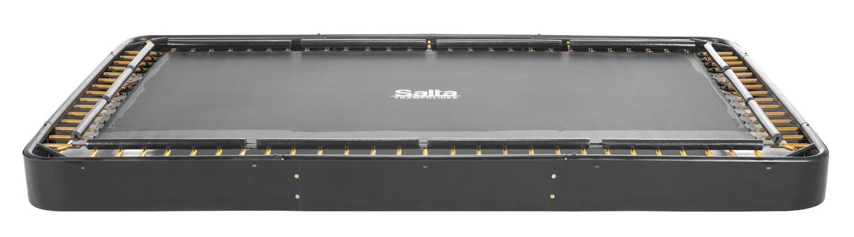 Trampolin 5366a - Schwarz, KONVENTIONELL, Metall (244/396cm) - Salta