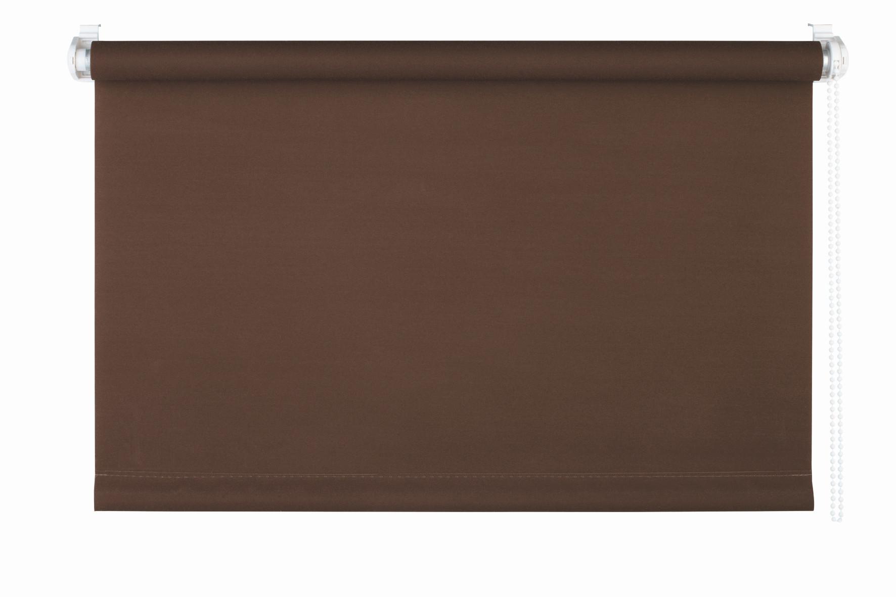 Rollo Win Braun B: 120 cm - Braun, Basics, Textil (120/160cm)