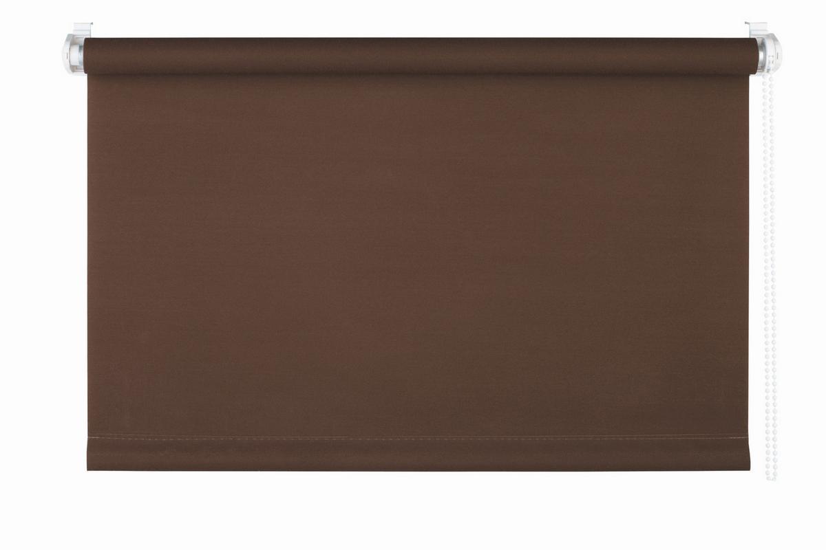 Rollo Win Braun B: 120 cm - Braun, Basics, Textil (120/160cm)